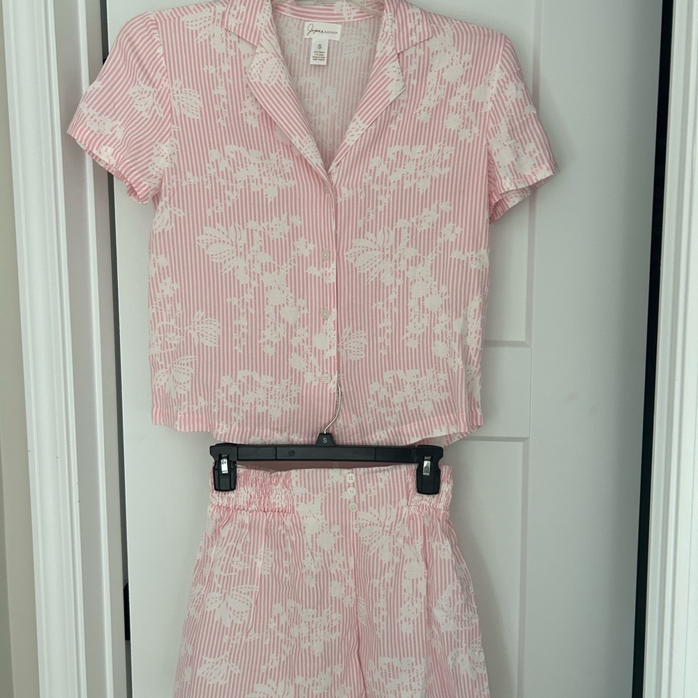 Japna Pink Floral Pajama Set